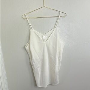 Prologue Elegant White Camisole Top